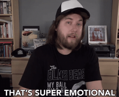 Man In Black Shirt Saying The Black Beas GIF