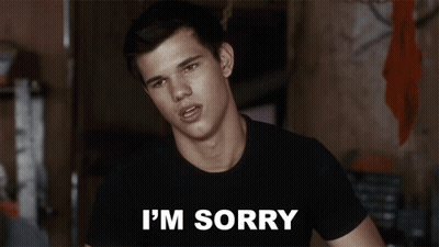 Man In Black Shirt Says Im Sorry GIF