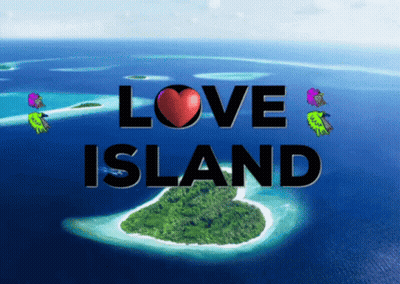 Man In Black Shirt Says You Are Now Invited To Epsteins Island GIF
