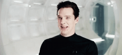 Man In Black Shirt Smiling GIF