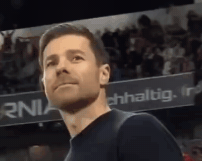 Man In Black Shirt Standing In Stadium GIF