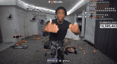 Man In Black Shirt Thumbs Up Saying Where Is Your GIF
