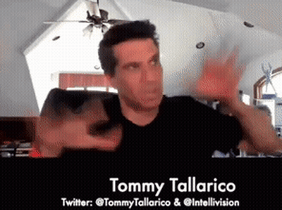 Man In Black Shirt Tommy Tallarico GIF