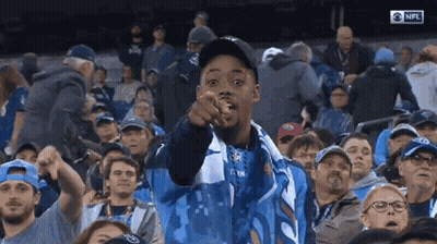Man In Black Shirt Wearing Headphones GIF