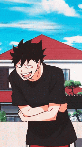 Man In Black Shirt With Crossed Arms GIF