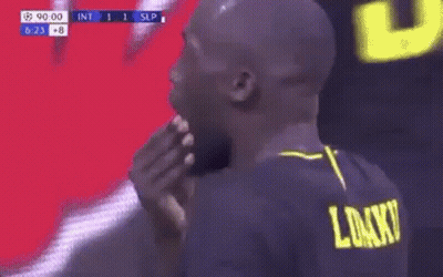 Man In Black Shirt With Ldmku Red Yellow GIF