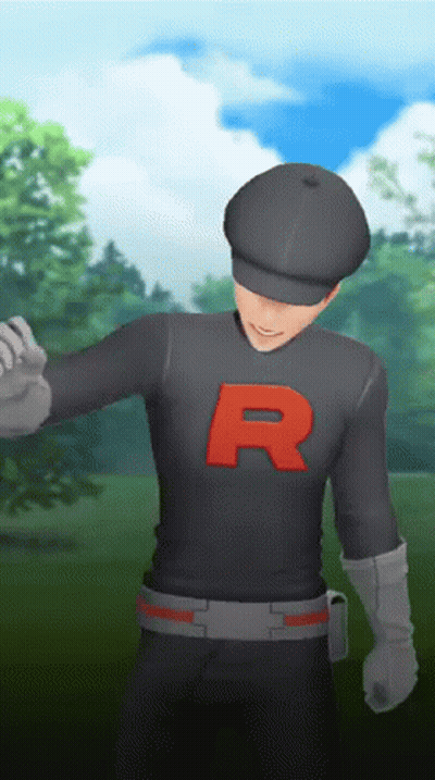 Man In Black Shirt With Letter R GIF