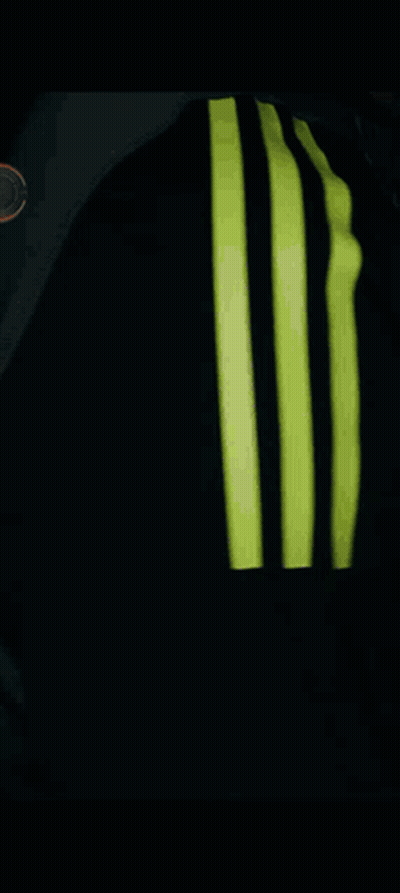 Man In Black Shirt With Manchester GIF