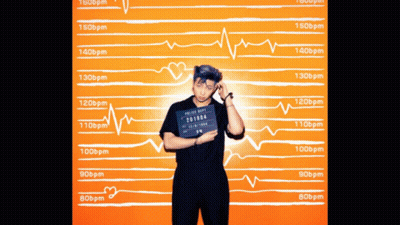 Man In Black Shirt With Mugshot 181284 GIF