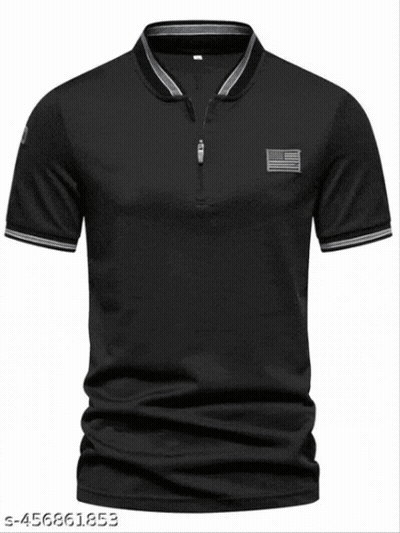 Man In Black Shirt With Police Patch GIF