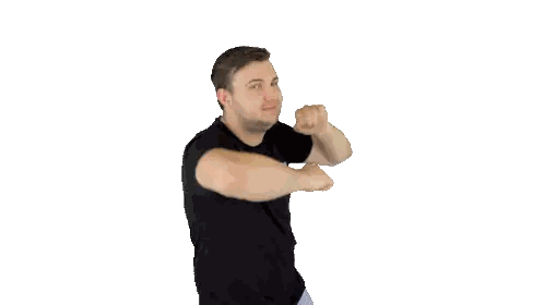 Man In Black Shirt With SD Sticker