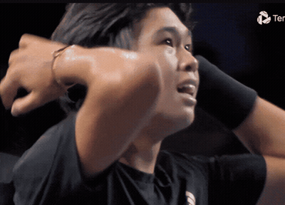 Man In Black Shirt With Ten Logo GIF