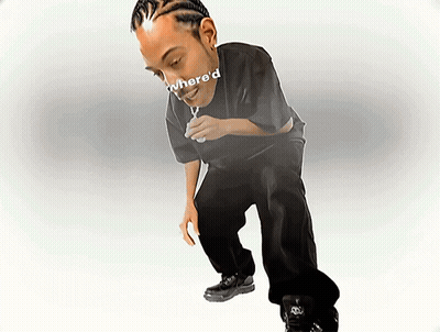 Man In Black Shirt With Where'd On Face GIF