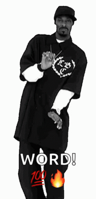Man In Black Shirt With Word GIF