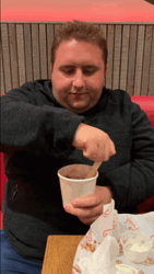 Man In Black Stirring The Pot GIF