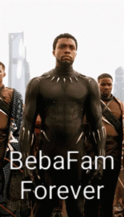 Man In Black Suit Bebafam Forever Poster GIF