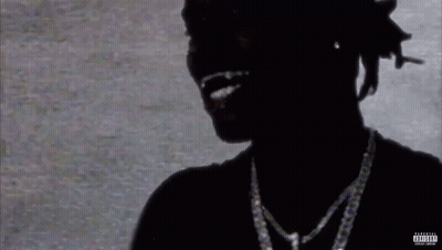 Man In Black Sweater And Grey Shorts By Toilet GIF