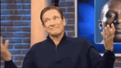 Man In Black Sweater Making Funny Face GIF