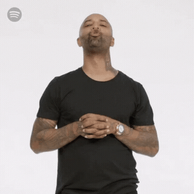Man In Black T-Shirt And Watch Blowing Kiss GIF