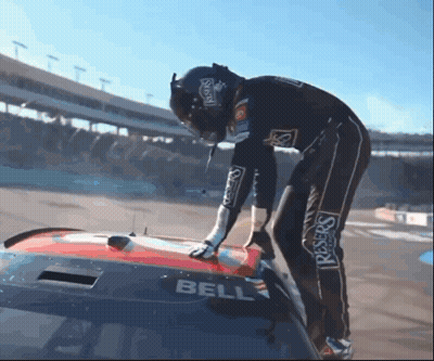 Man In Black T-Shirt Saying Interstate Batteries GIF