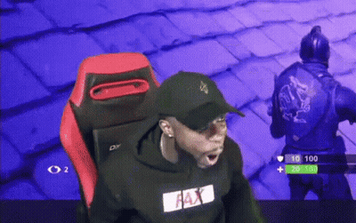 Man In Black Tank Top Making Funny Face GIF