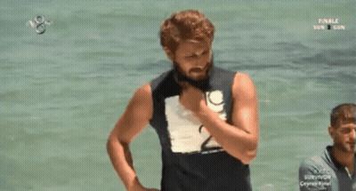 Man In Black Tank Top Number 19 GIF