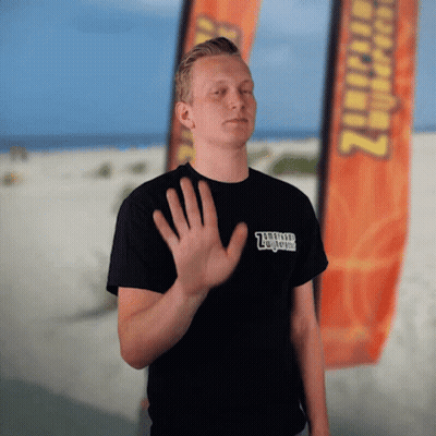 Man In Black Twisted Burgers T-Shirt GIF