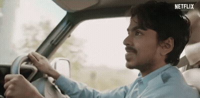 Man In Black Van Saying Houtside Tot Snel Weer GIF