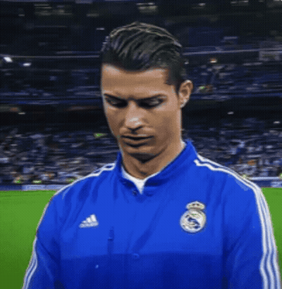 Man In Blue Adidas Jacket Smiles GIF