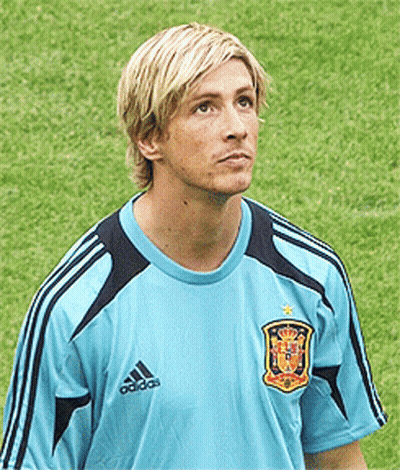 Man In Blue Adidas Shirt On Soccer Field GIF