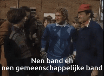 Man In Blue Adidas Shirt Talking Into Microphone GIF
