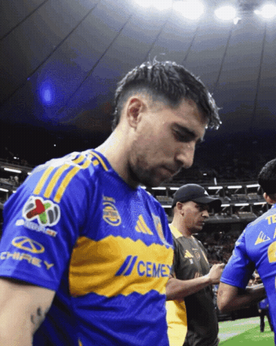 Man In Blue And Yellow Cemex Jersey GIF