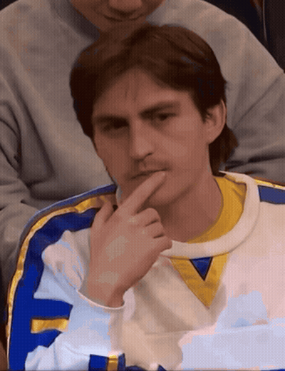 Man In Blue And Yellow Jersey With Letter E GIF