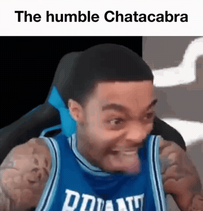 Man In Blue Basketball Jersey Making Funny Face GIF