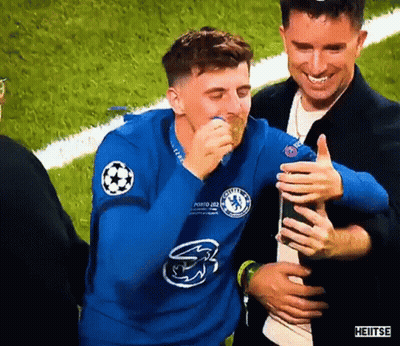 Man In Blue Chelsea Shirt GIF