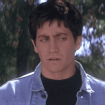 Man In Blue Denim Jacket And Black Shirt GIF