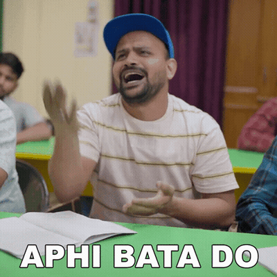 Man In Blue Hat Saying Aphi Bata Do GIF