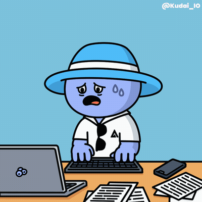 Man In Blue Hat Talking On Phone GIF
