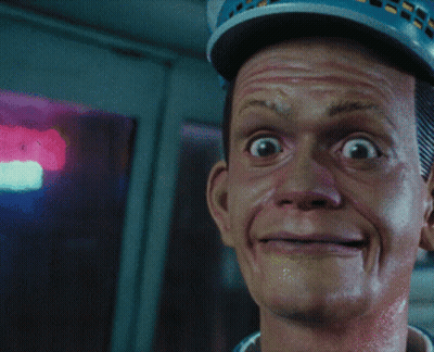 Man In Blue Hat GIF