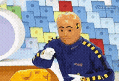 Man In Blue Hoodie Arms Crossed Smiling GIF