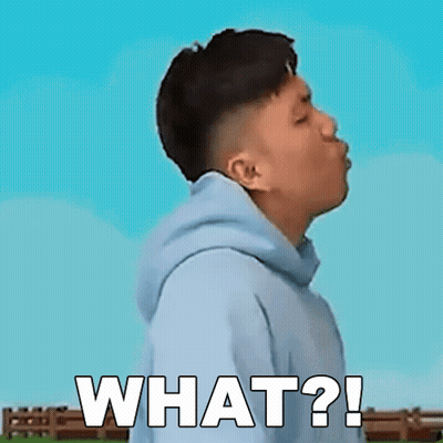 Man In Blue Hoodie Blowing Kiss Saying What GIF