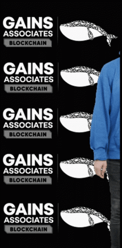 Man In Blue Hoodie Gains Associates GIF