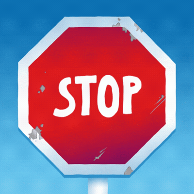 Man In Blue Jacket Droit Au But GIF