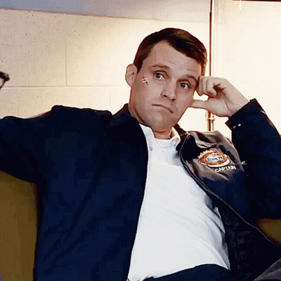 Man In Blue Jacket Saying Captain GIF
