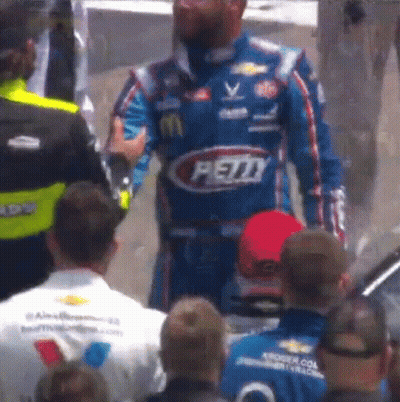 Man In Blue Jacket Saying Petly GIF