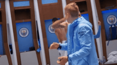 Man In Blue Jacket Saying Wxen GIF