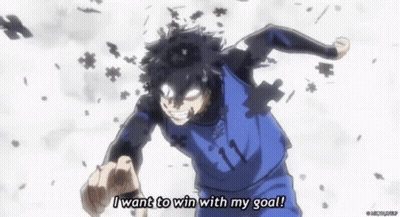 Man In Blue Jersey 11 Says I Want To Win With My Goal GIF