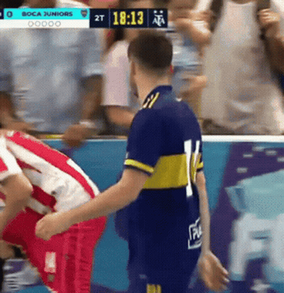 Man In Blue Jersey Number 1 GIF