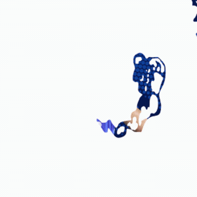 Man In Blue Jersey Number 23 GIF
