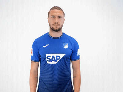 Man In Blue Jersey Number 4 GIF